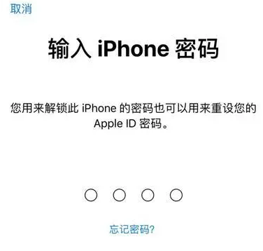 阳高苹果15维修网点分享iPhone 15六位密码怎么改四位 