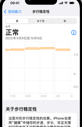 阳高iPhone手机维修如何在iPhone开启'步行稳定性通知'