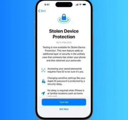 阳高苹果授权维修店分享被盗设备保护功能开启方法 