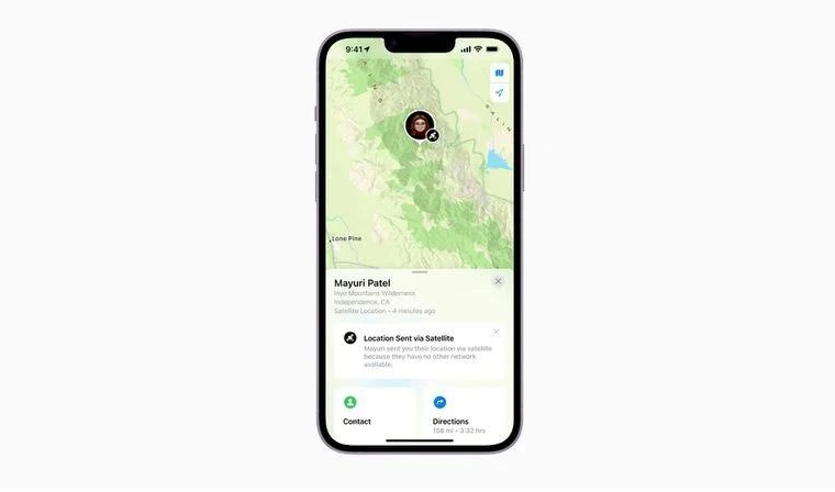 阳高苹果14维修分享iPhone14系列中 FindMy功能通过卫星分享位置方法教程 